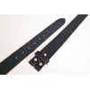 Cinturón de piel de vacuno de 38 mm para hombre,