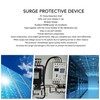 DC Surge Protector 3P DC Voltage Surge Arrester Photovoltaic Lightning