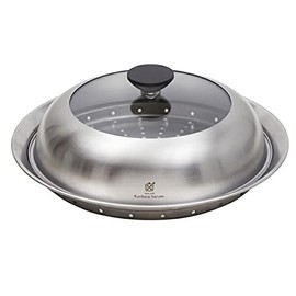 Harumi Kurihara Dome Steamer for Frying Pans, 9.4 - 10.2 inches (24 - 26 cm)