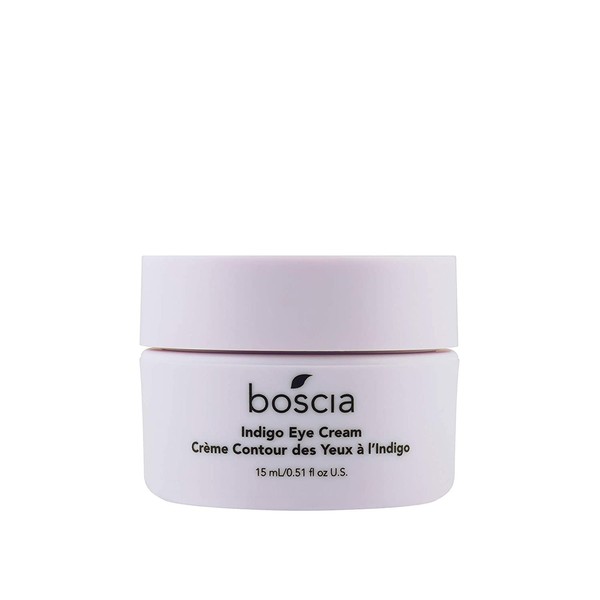 boscia Indigo Eye Cream - Vegan, Cruelty-Free, Natural Skin Care - Eye Cream with Wild Indigo, Fucus Algae & Hyaluronic Acid - For Sensitive Skin & All Skin Types - 0.51 Fl Oz