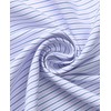 Alimens & Gentle Men's Striped Dress Shirt Button Down Regular