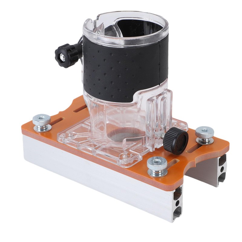 Generic Wood Trimmer Router Base, 2 in 1 Compact Aluminum