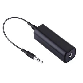 Byttlerom 3.5mm Ground Loop Noise Isolator for Car Audio and Home Stereo Systems Black 1 Piece