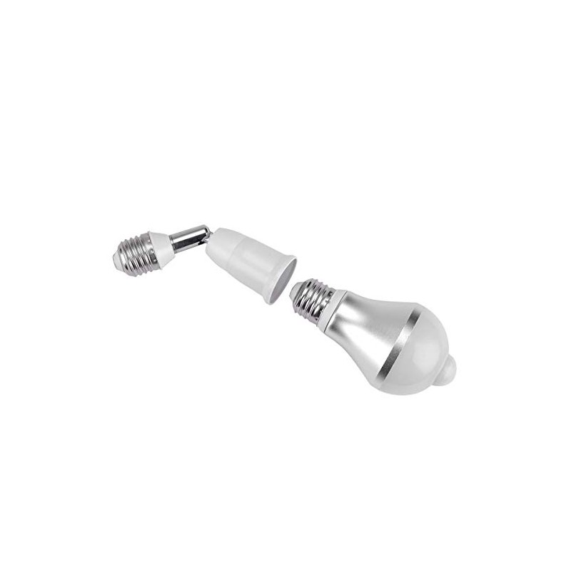 Aukora E26 E27 Bulb Socket Extender, Bendable Medium Base Light