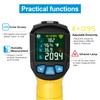 Infrared Thermometer MESTEK Temperature Meter Digital Laser IR Pyrometer K-Probe