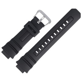 Casio AW-591 Replacement Watch Strap 25 mm Plastic Black