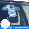 Clear Parking Permit Holder, 3 x 5 inch Car Vertical