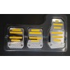 Pilot Motorsports Chrome Plated Aluminum Racing Pedals For Manual Transmission.