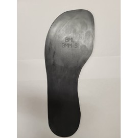 BML Full Foot Lifts (3mm Small, Gray [Super Soft])