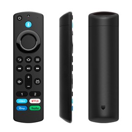 Replacement Remote Control for TV Stick, Voice Control Compatible with All Insignia/Pioneer/Omni Series, Stick Remote Replacement for Smart TV & Cube
