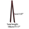 Allegra K Women's Skinny Scarf, Solid Color, Long Scarf, Neckerchief,