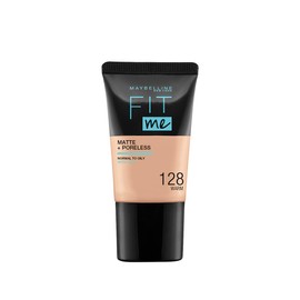 Maybelline Fit Me Matte & Poreless Liquid Foundation - Warm Nude 128