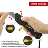 Craftec Retractable Utility Knife Box Cutter with Holster & Lanyard