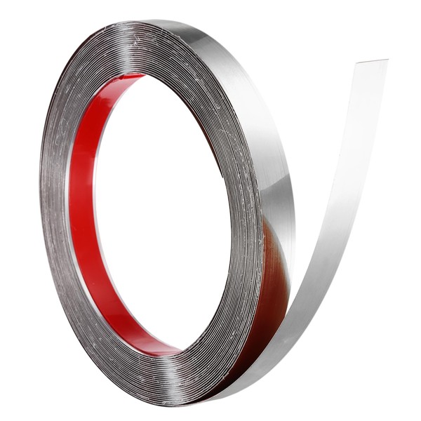 uxcell Stainless Steel Wall Molding Trim, 32.8 ft x 0.8