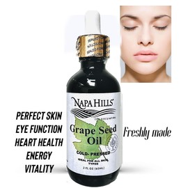 Grape Seed Oil (2 Oz, Vanilla)