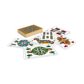 ASS Altenburger 10045028-0001 FSC Skat, German Image in Folding Box, White