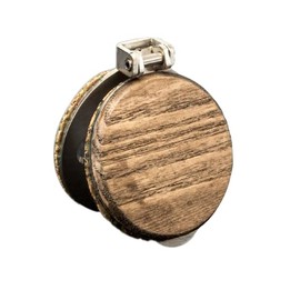 Wooden Keyhole Draught Excluder Cover | Magnetic Closure | Eco Friendly | Magflap (Weathered Wood)