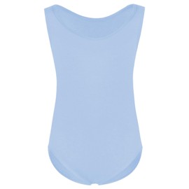 Phineein Leotardos de gimnasia de ballet sin mangas para niñas – Unitards deportivos para niños, Turquesa (Pale Turquoise), Adulto Medium