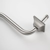 SEABEFORE Shower Arm 13 Inch Shower Extension Arm Brushed Nickel