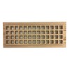 Cape Cod Air Grilles, 4" x 10", White Oak Hardwood