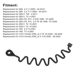Aramox Tankdeckel-Halteband, Passend für S60 S80 V60 V70 XC60 XC70 XC90, Benzin-Tankdeckel-Halteband Gummiband 31336424