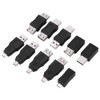 10 Pack Multiple USB2.0 Adapters, Micro/Male/Female Converter Connector, USB Male/Female