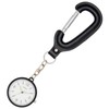 Fieldwork ST303-5 Women's Pocket Watch, Keychain Watch, Analog Carabiner, Leather,