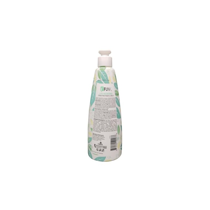 Funk, Crema para Peinar Cabello Liso, 290 ml