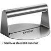 ALTIJARAT INT- Burger Smasher Stainless Steel 304 Material - Smash