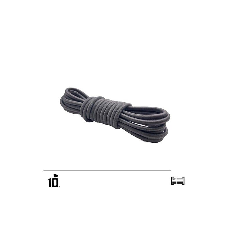 10 Seconds – Elastic Laces, Grey