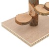 Wooden Hamster Platform Toy Hamster Playground Stand Rotating Ladder for