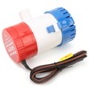 12V Blige Water Pump 3/4in Hose Outlet 500GPH Electric SemiOpen