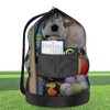 Soccer Bag | Heavy Duty Large Capacity Drawstring Mesh Bag