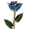 24k Gold Rose - Real Rose Dipped in Gold (Dark Blue)