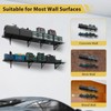 MERXENG Garage Shelving Wall Mounted, 2 Pack 1x6ft Heavy Duty