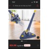 DIUS 360 Self Wringing Floor Cleaning Mop Microfiber Twisting Self