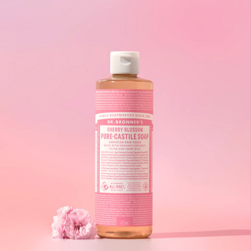 Doctor Bronners Dr. Bronner's Body Cleanser Wash Cherry Blossom 475ml