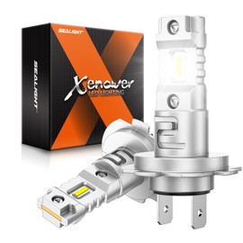 SEALIGHT H7 Bulbs 30000LM 2025 Edition Water Proof, Brightest X5 H7 lights Easy Installation for Fog, Plug and Play 10 Years Lifespan, Pack of 2