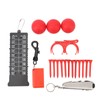 6 in 1 Golf Accessory Bag PU Leather with Tees