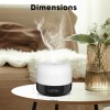 Sejoy Aroma Humidifier Essential Oil Diffuser Grain Ultrasonic Air LED