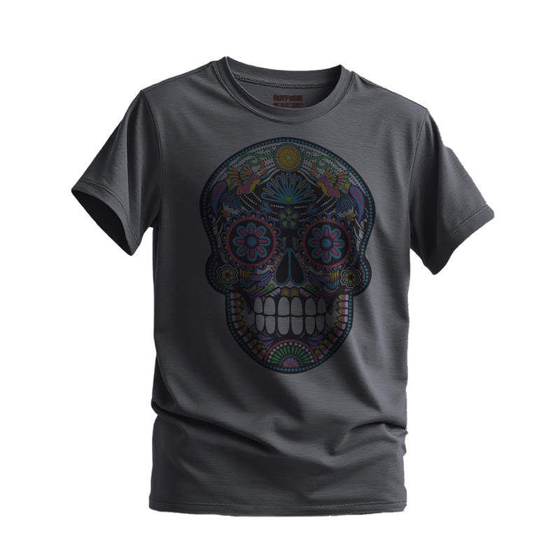 DIA DE MUERTOS CALAVERA TRADICIONAL M3 PLAYERA ROTT WEAR