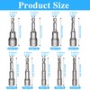6-14mm Magnetic Nut Driver Set, 9 Pcs Hex Shank Nut