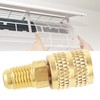 Adapter Air Conditioning Cooling Copper, R410A A/C 1/4 Inch Male