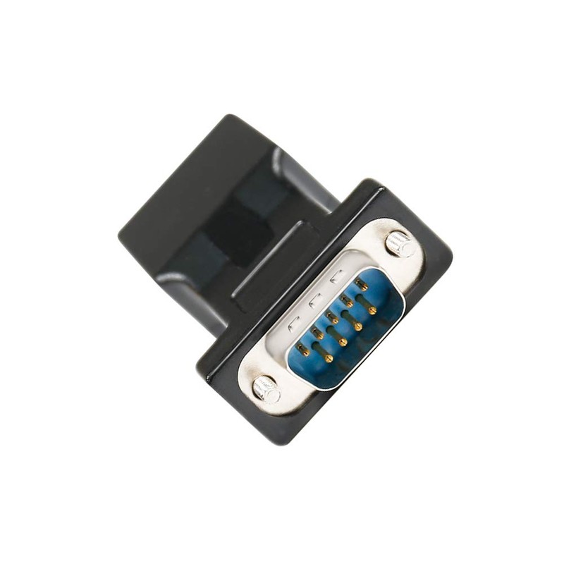 DTECH DB9 RS232 Male to RJ45 Female Network Adapter COM