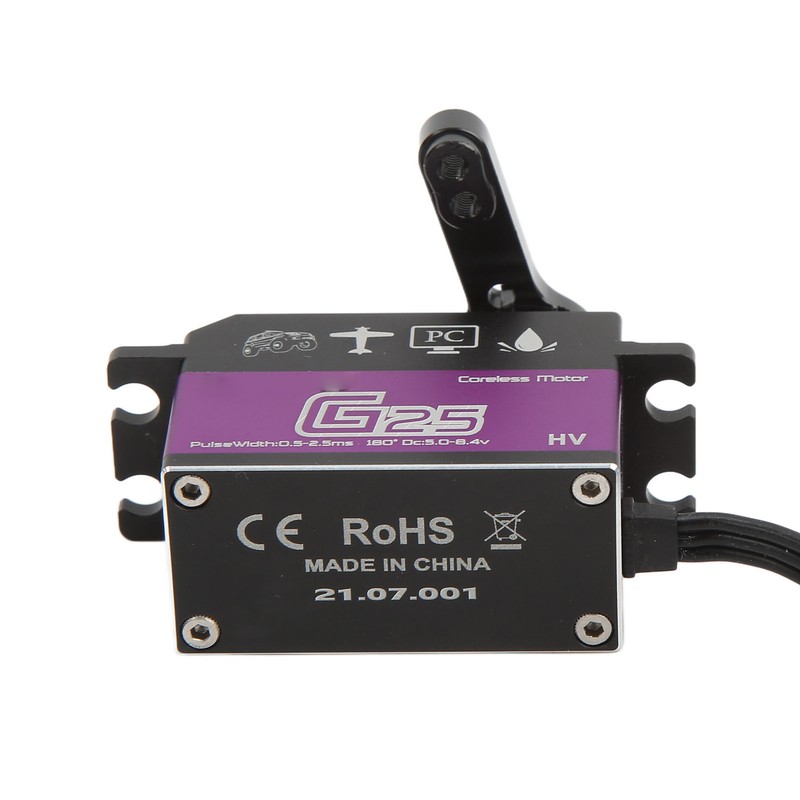 Metal Gear Servo Fully Waterproof Servo System High Speed Response