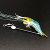 AIMALL 6PCS Soft Plastic Fishing Lures Tackle Prawn Shrimp, Glow