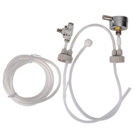 DIY CO2 Generator System Kit D201 Tube Valve Guage For Aquarium Water Plant Tank