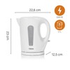 Tristar WK-3380 Kettle with 1.7 L Capacity - Removable Filter