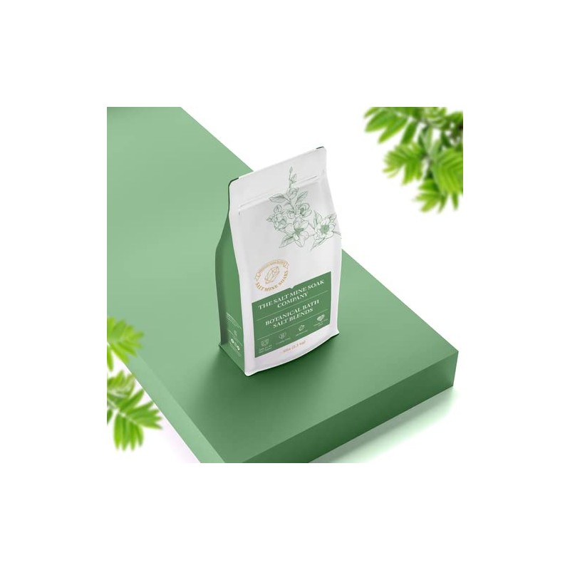 Lavender Bud Botanical Coarse Grain (2mm) Bath Salt Blend 5