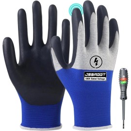 No Brand Electrical Insulated Gloves Voltage Resistance Electrician High Voltage Gloves